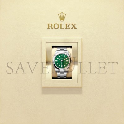 ROLEX OYSTER PERPETUAL 41 OYSTER, 41 MM, OYSTERSTEEL WATCH 124300-0005
