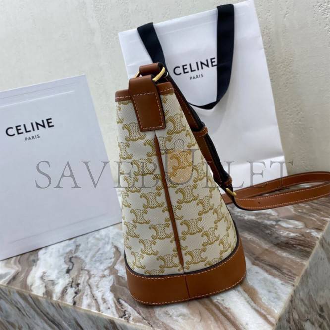 CELINE SMALL BUCKET 191442CAS.01BC (30*22*13cm) CELINE SMALL BUCKET 191442CAS.01BC (30*22*13cm)