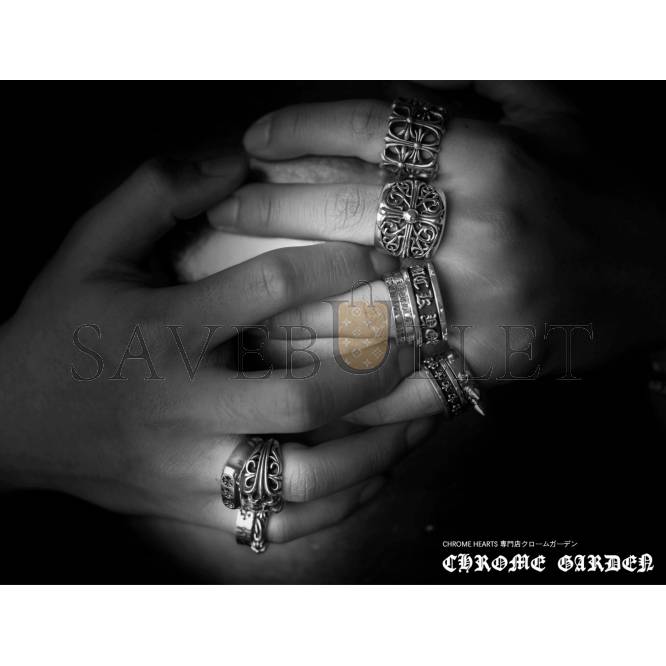 CHROME HEARTS FUCK YOU SPINNER RING CHROME HEARTS FUCK YOU SPINNER RING