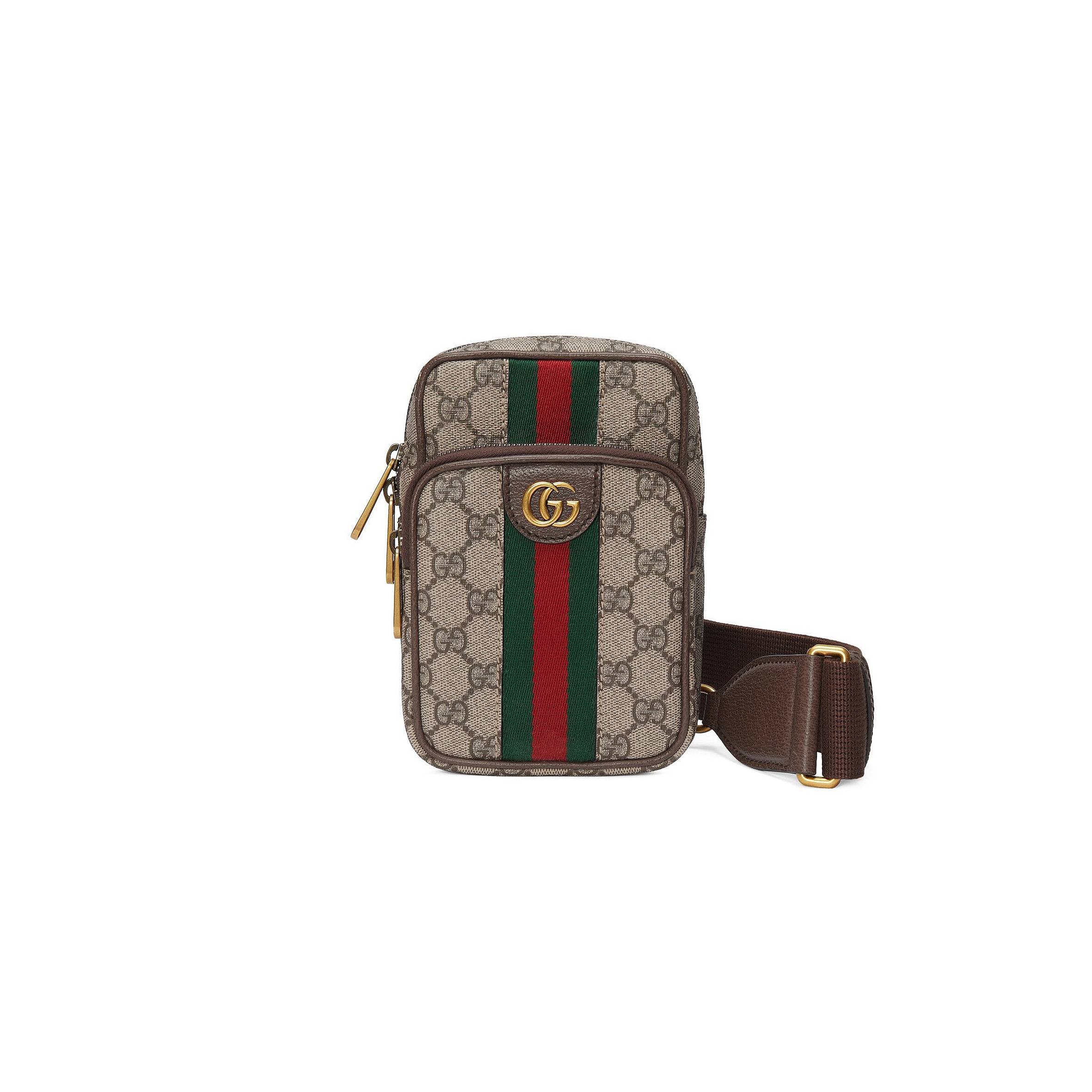 GUCCI OPHIDIA GG MINI BAG 752565 (18*12*7cm) GUCCI OPHIDIA GG MINI BAG 752565 (18*12*7cm)