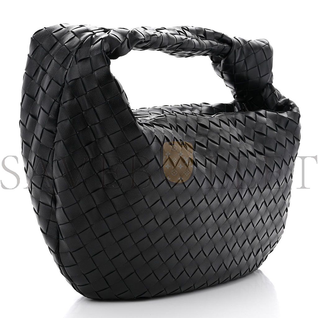 BOTTEGA VENETA NAPPA INTRECCIATO SMALL JODIE BLACK (44*25*11cm) BOTTEGA VENETA NAPPA INTRECCIATO SMALL JODIE BLACK (44*25*11cm)