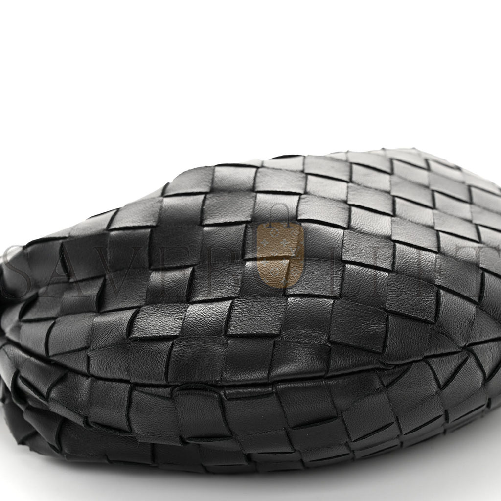 BOTTEGA VENETA NAPPA INTRECCIATO MINI JODIE BLACK (25*17*6cm) BOTTEGA VENETA NAPPA INTRECCIATO MINI JODIE BLACK (25*17*6cm)