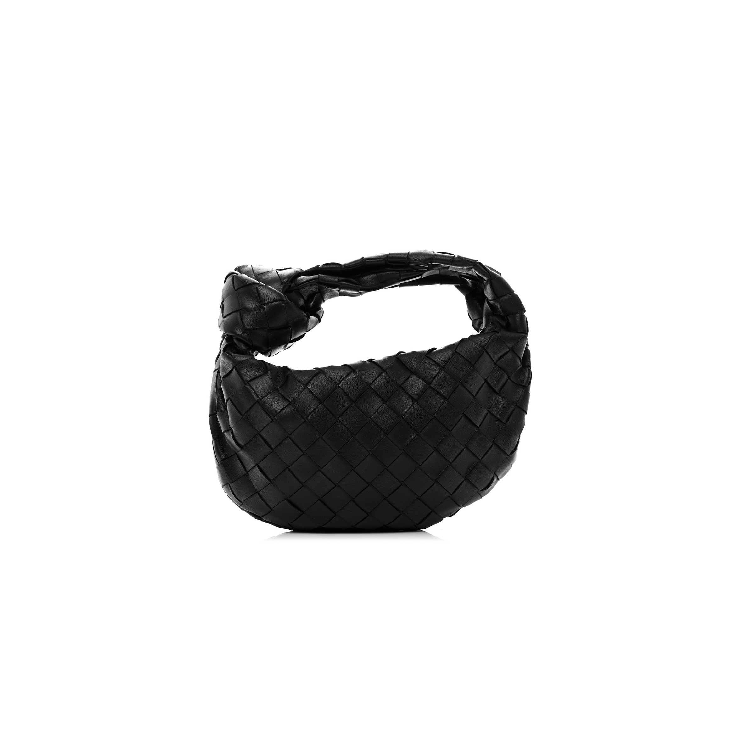 BOTTEGA VENETA NAPPA INTRECCIATO MINI JODIE BLACK (25*14*6cm) BOTTEGA VENETA NAPPA INTRECCIATO MINI JODIE BLACK (25*14*6cm)
