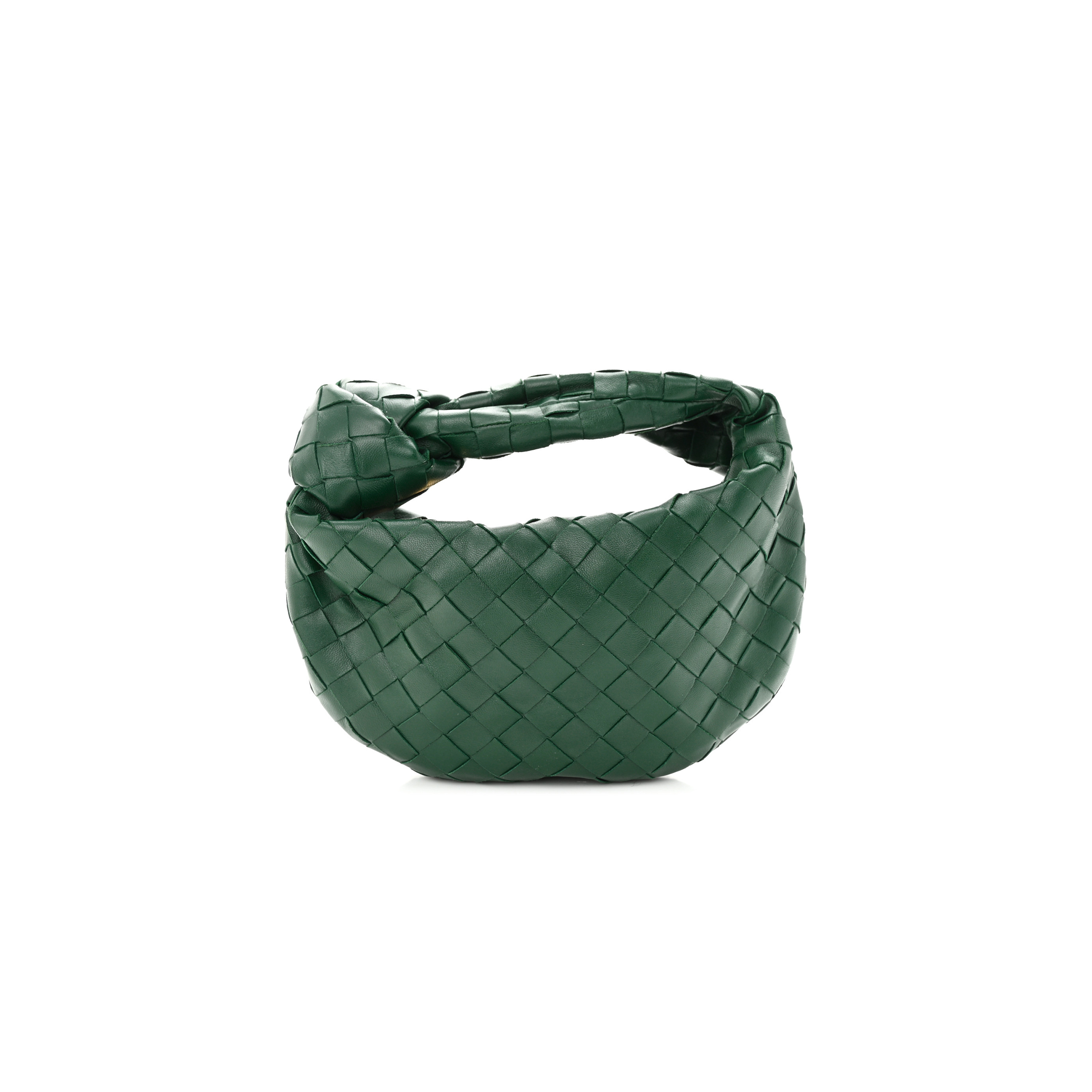 BOTTEGA VENETA NAPPA INTRECCIATO MINI JODIE RAINTREE (23*15*9cm) BOTTEGA VENETA NAPPA INTRECCIATO MINI JODIE RAINTREE (23*15*9cm)