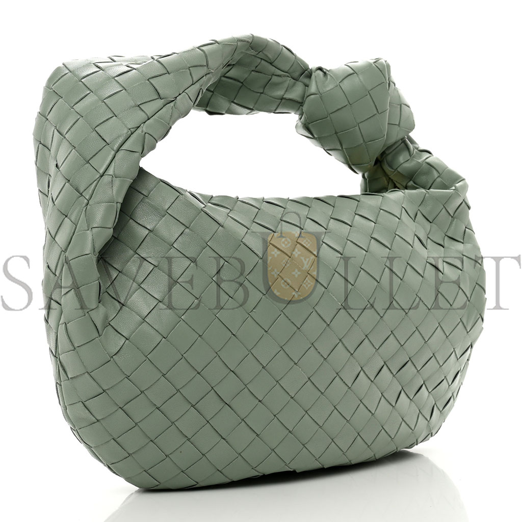 BOTTEGA VENETA NAPPA INTRECCIATO TEEN JODIE HOBO JODIE NEW SAUGE (36*22*5cm) BOTTEGA VENETA NAPPA INTRECCIATO TEEN JODIE HOBO JODIE NEW SAUGE (36*22*5cm)