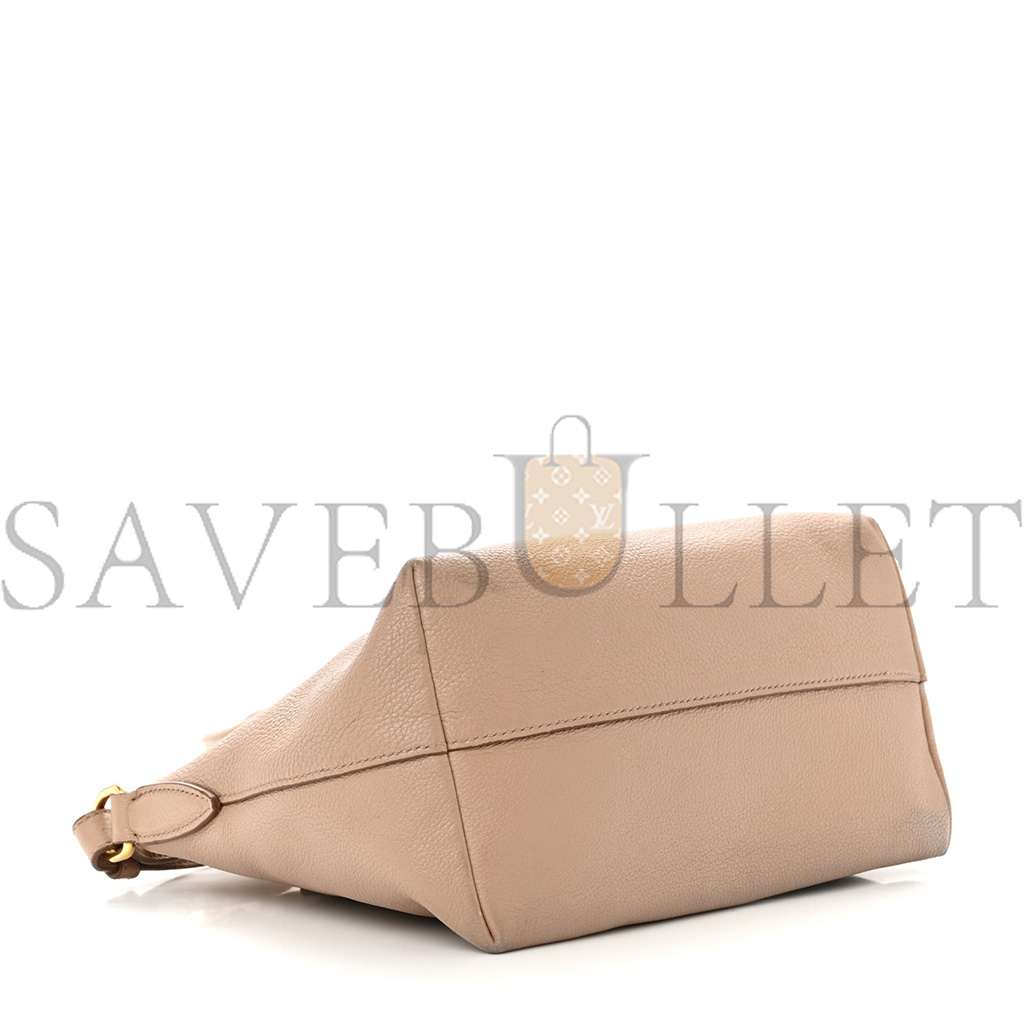 PRADA VITELLO DAINO MINI SHOPPING TOTE CAMMEO (23*19*13cm) PRADA VITELLO DAINO MINI SHOPPING TOTE CAMMEO (23*19*13cm)