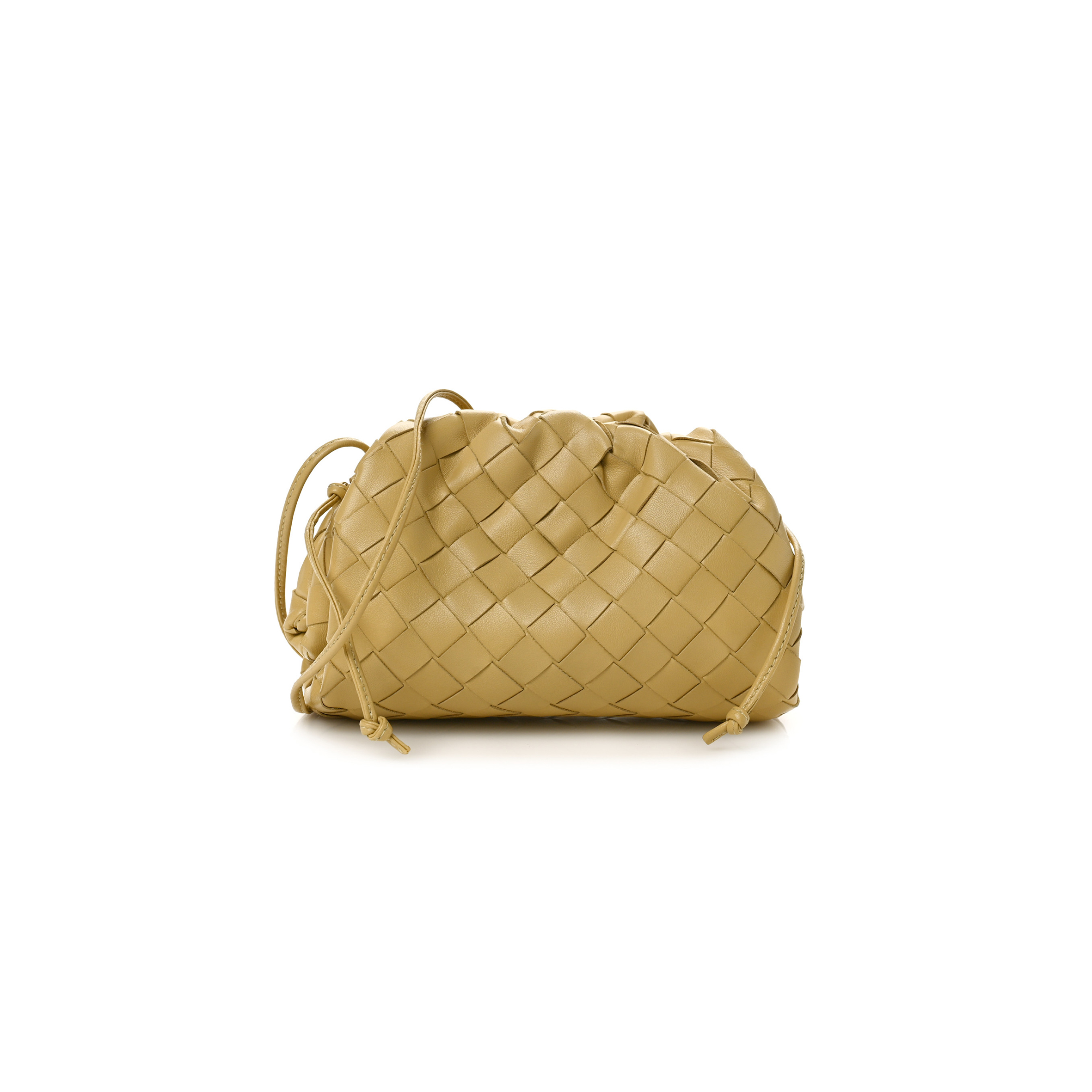 BOTTEGA VENETA NAPPA INTRECCIATO THE MINI POUCH TAPIOCA (22*13*6cm) BOTTEGA VENETA NAPPA INTRECCIATO THE MINI POUCH TAPIOCA (22*13*6cm)