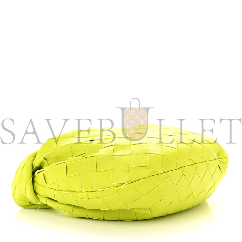 BOTTEGA VENETA NAPPA INTRECCIATO MINI JODIE KIWI (25*14*8cm) BOTTEGA VENETA NAPPA INTRECCIATO MINI JODIE KIWI (25*14*8cm)