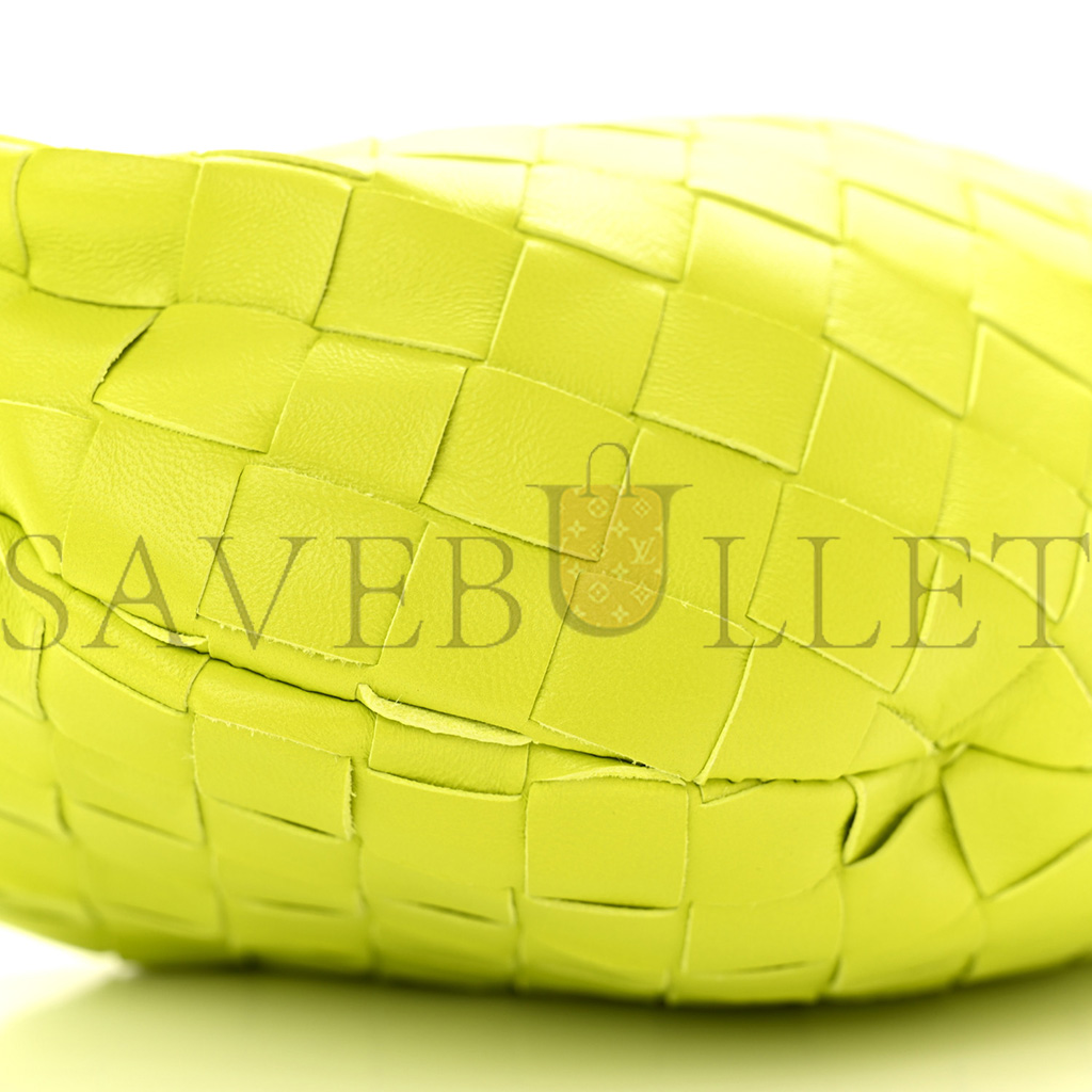 BOTTEGA VENETA NAPPA INTRECCIATO MINI JODIE KIWI (25*14*8cm) BOTTEGA VENETA NAPPA INTRECCIATO MINI JODIE KIWI (25*14*8cm)