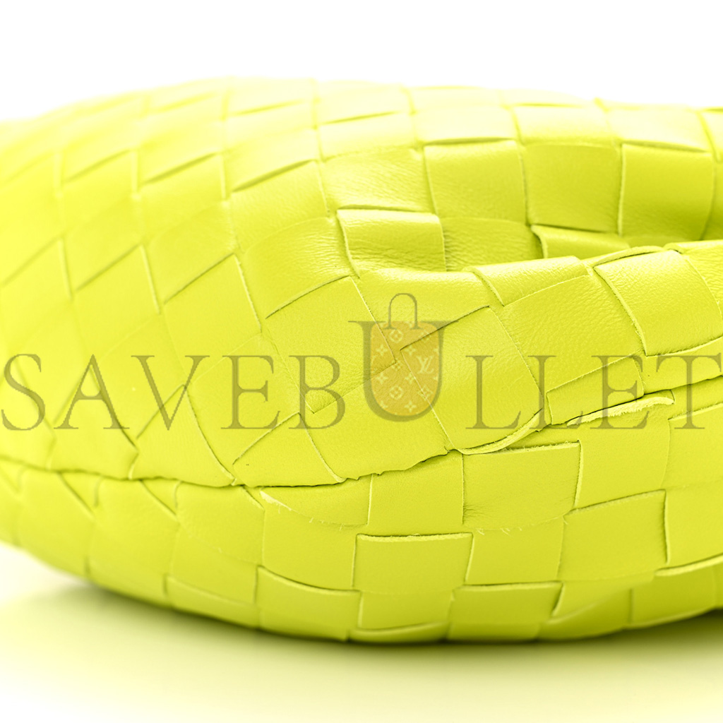 BOTTEGA VENETA NAPPA INTRECCIATO MINI JODIE KIWI (25*14*8cm) BOTTEGA VENETA NAPPA INTRECCIATO MINI JODIE KIWI (25*14*8cm)