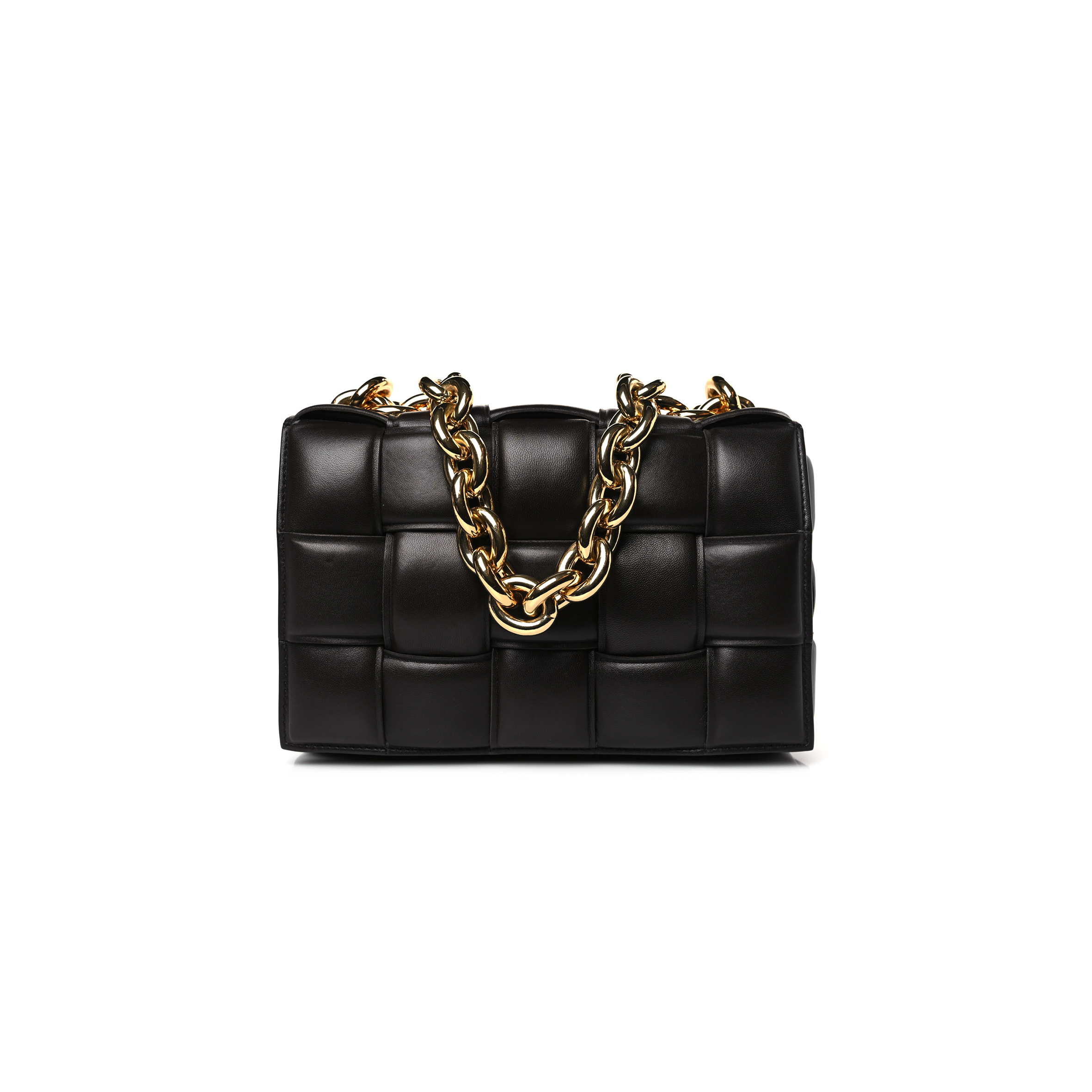 BOTTEGA VENETA NAPPA MAXI INTRECCIO PADDED CASSETTE CROSSBODY BAG FONDANT (25*16*7cm) BOTTEGA VENETA NAPPA MAXI INTRECCIO PADDED CASSETTE CROSSBODY BAG FONDANT (25*16*7cm)