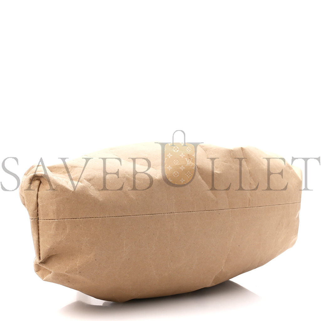 BOTTEGA VENETA CARTA THE POUCH OVERSIZED CLUTCH KRAFT (38*20*9cm) BOTTEGA VENETA CARTA THE POUCH OVERSIZED CLUTCH KRAFT (38*20*9cm)