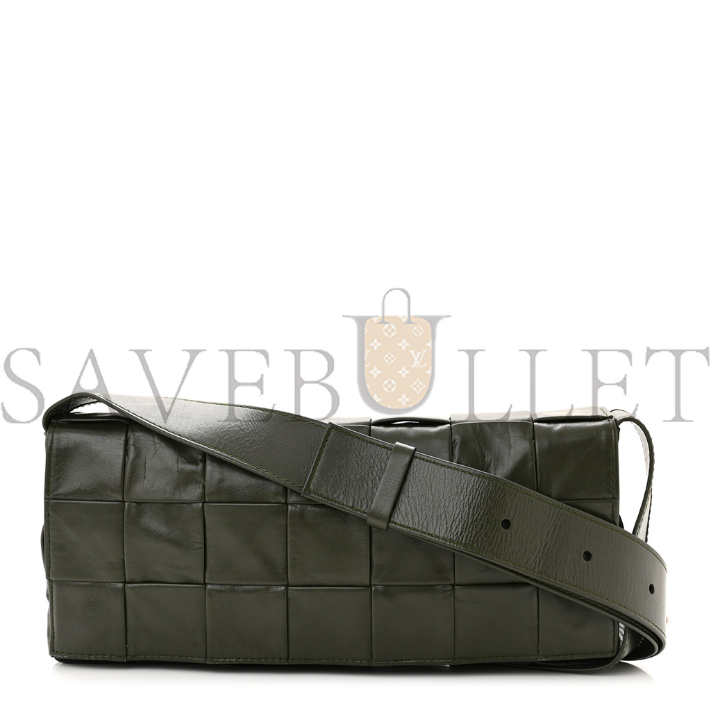 BOTTEGA VENETA PAPER CALFSKIN INTRECCIATO STRETCH CASSETTE CAMPING (29*13*4cm) BOTTEGA VENETA PAPER CALFSKIN INTRECCIATO STRETCH CASSETTE CAMPING (29*13*4cm)