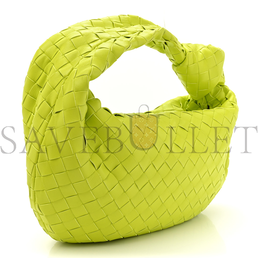 BOTTEGA VENETA NAPPA INTRECCIATO TEEN JODIE HOBO JODIE KIWI (36*20*13cm) BOTTEGA VENETA NAPPA INTRECCIATO TEEN JODIE HOBO JODIE KIWI (36*20*13cm)