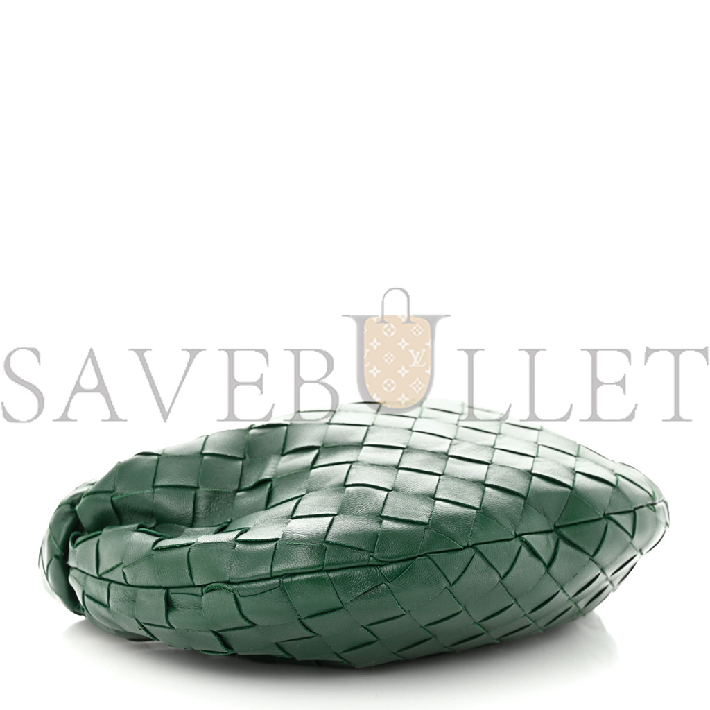 BOTTEGA VENETA NAPPA INTRECCIATO MINI JODIE RAINTREE (23*15*9cm) BOTTEGA VENETA NAPPA INTRECCIATO MINI JODIE RAINTREE (23*15*9cm)