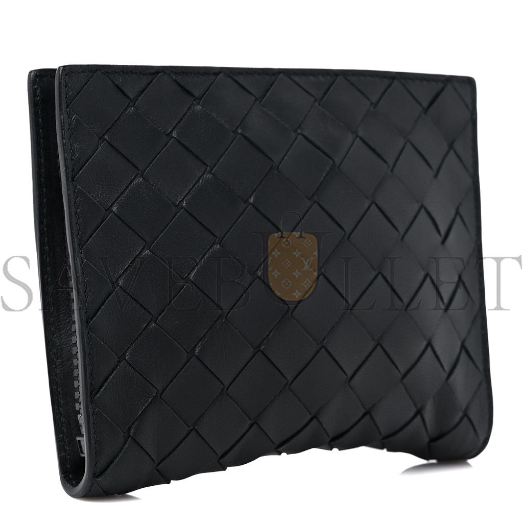 BOTTEGA VENETA NYLON NAPPA INTRECCIATO CONVERTIBLE TOTE BLACK (28*25*1cm) BOTTEGA VENETA NYLON NAPPA INTRECCIATO CONVERTIBLE TOTE BLACK (28*25*1cm)