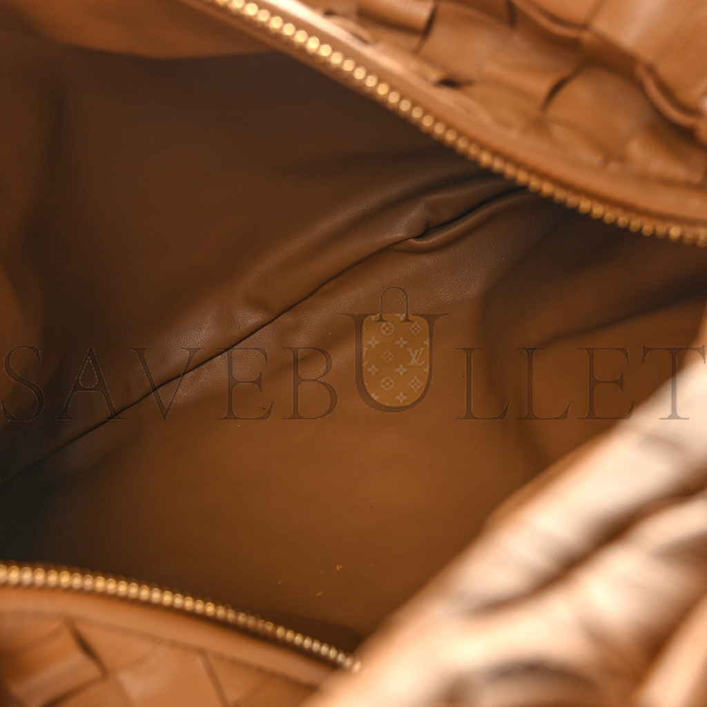 BOTTEGA VENETA NAPPA INTRECCIATO TEEN JODIE HOBO CARAMEL (33*20*6cm) BOTTEGA VENETA NAPPA INTRECCIATO TEEN JODIE HOBO CARAMEL (33*20*6cm)