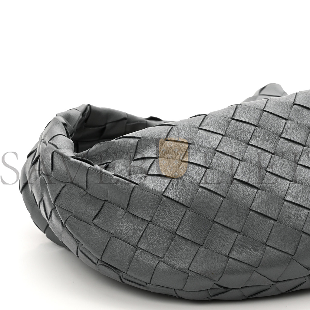 BOTTEGA VENETA NAPPA INTRECCIATO MINI JODIE THUNDER (25*15*6cm) BOTTEGA VENETA NAPPA INTRECCIATO MINI JODIE THUNDER (25*15*6cm)
