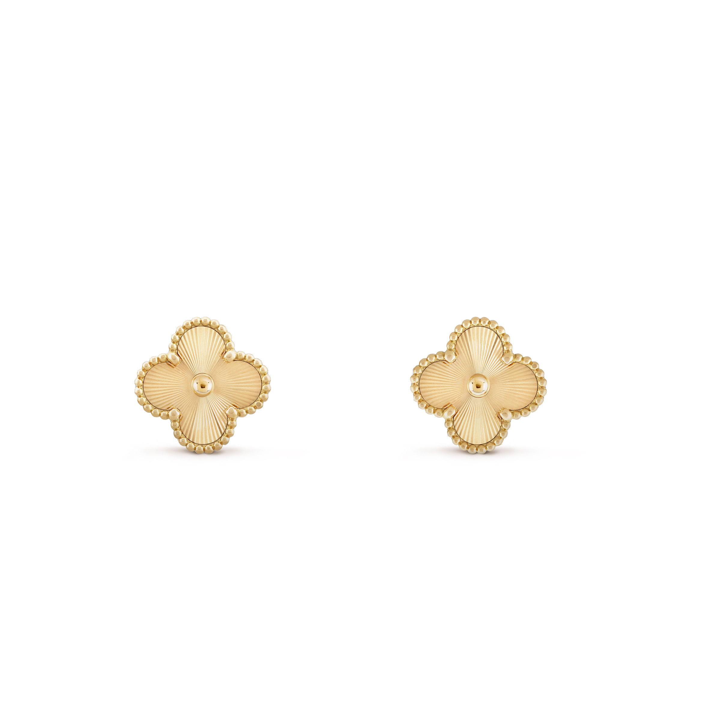 VAN CLEEF ARPELS VINTAGE ALHAMBRA EARRINGS - YELLOW GOLD VCARP3JL00 VAN CLEEF ARPELS VINTAGE ALHAMBRA EARRINGS - YELLOW GOLD VCARP3JL00
