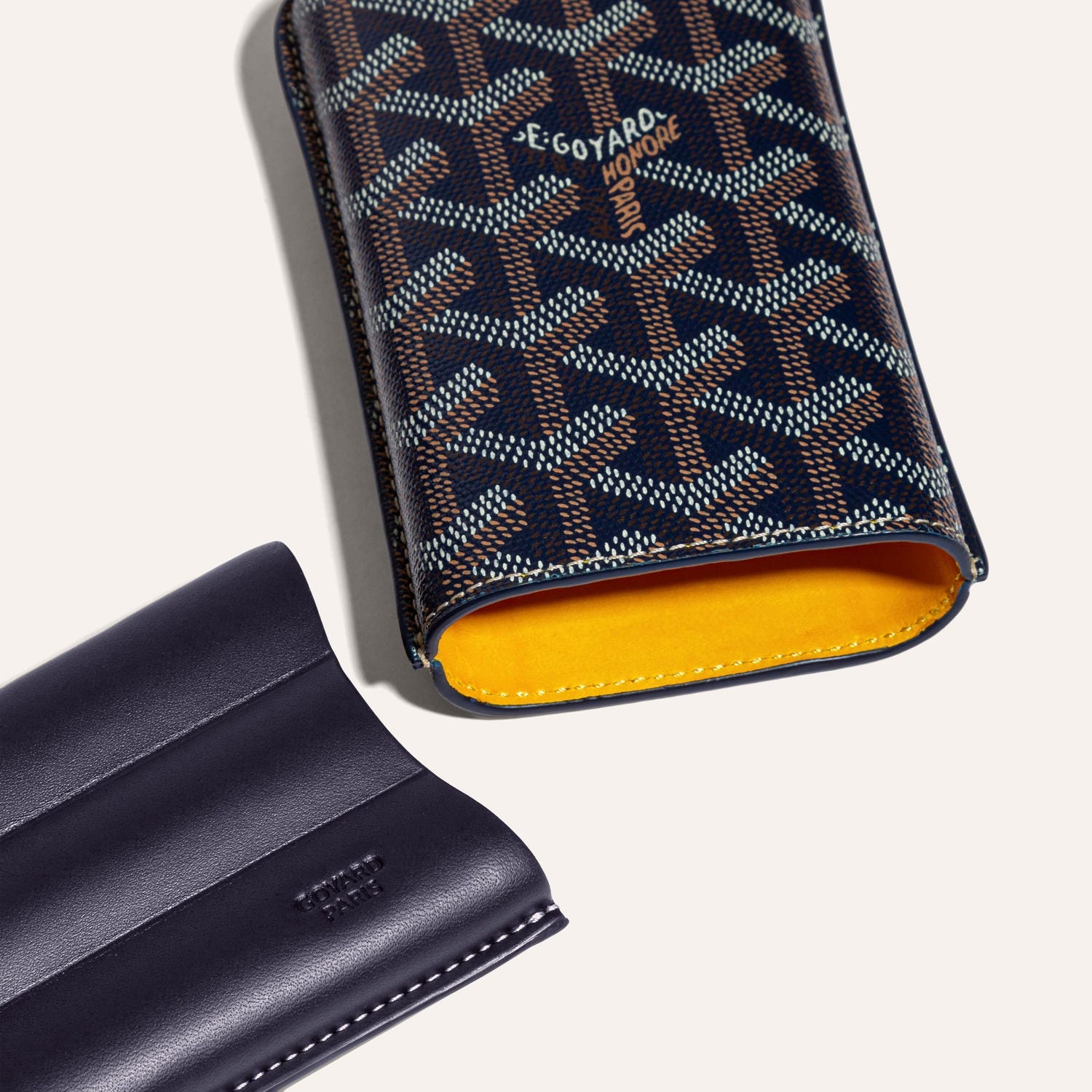 GOYARD CHURCHILL 3 CIGAR CASE CHURCHMMLTY12CL12X (18*9*3cm)