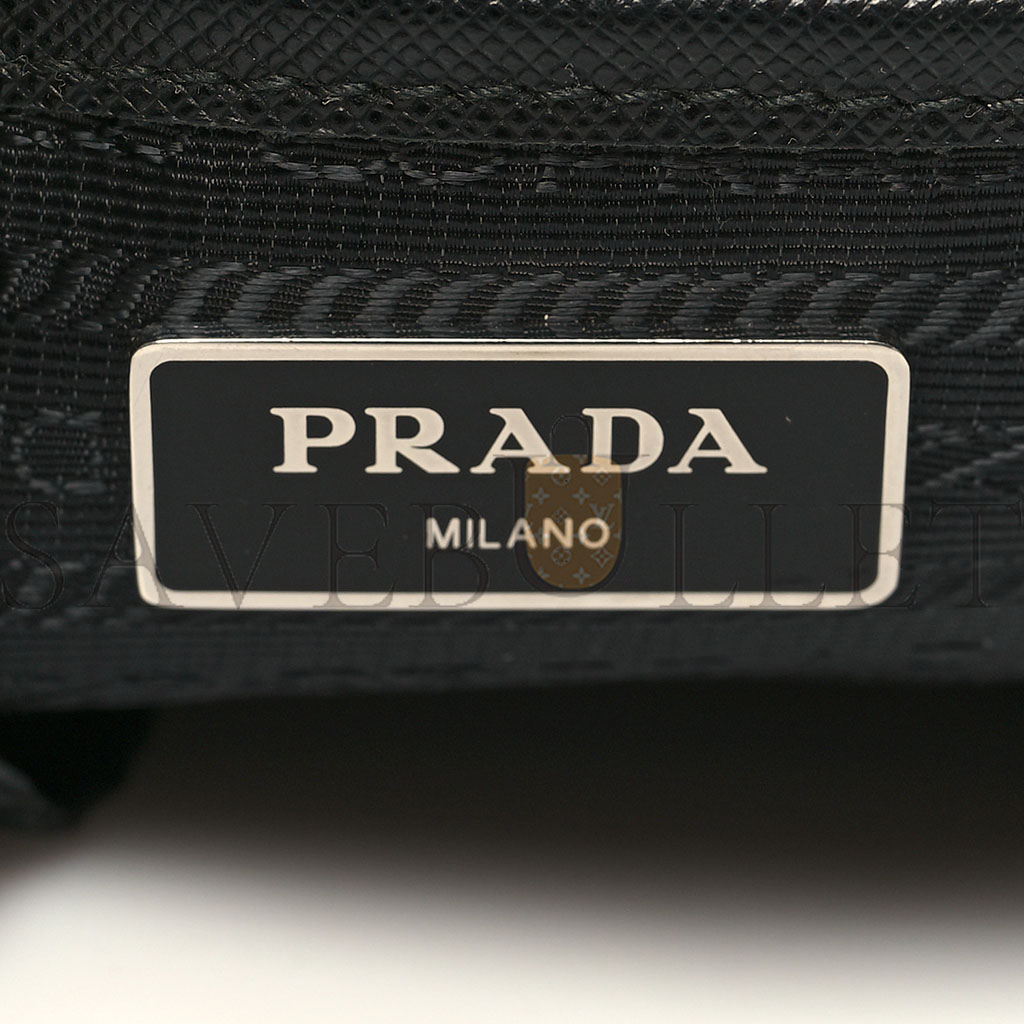 PRADA TESSUTO NYLON SAFFIANO MEDIUM BACKPACK BLACK (33*29*15cm) PRADA TESSUTO NYLON SAFFIANO MEDIUM BACKPACK BLACK (33*29*15cm)