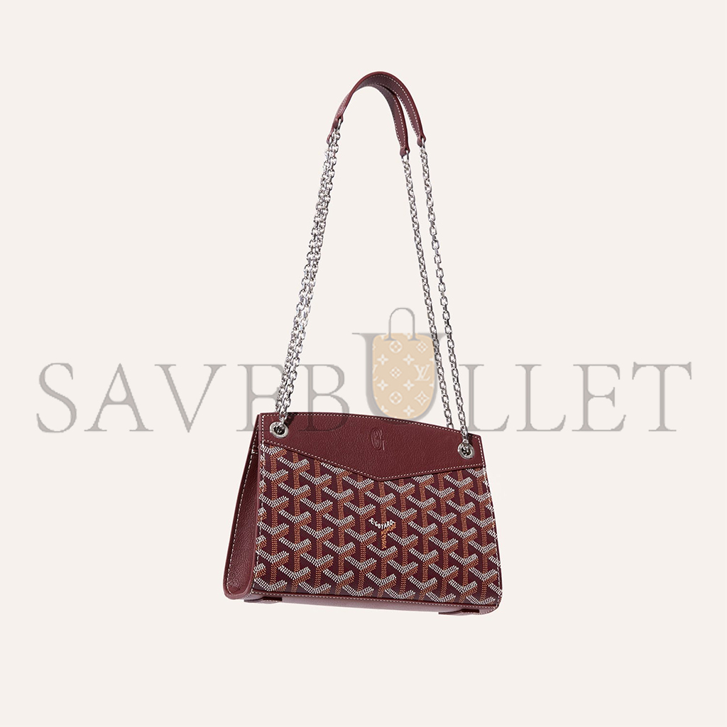 GOYARD ROUETTE STRUCTURÉ MINI BAG ROUETSMINTY33CL33P (20.5*15*6.5cm) GOYARD ROUETTE STRUCTURÉ MINI BAG ROUETSMINTY33CL33P (20.5*15*6.5cm)