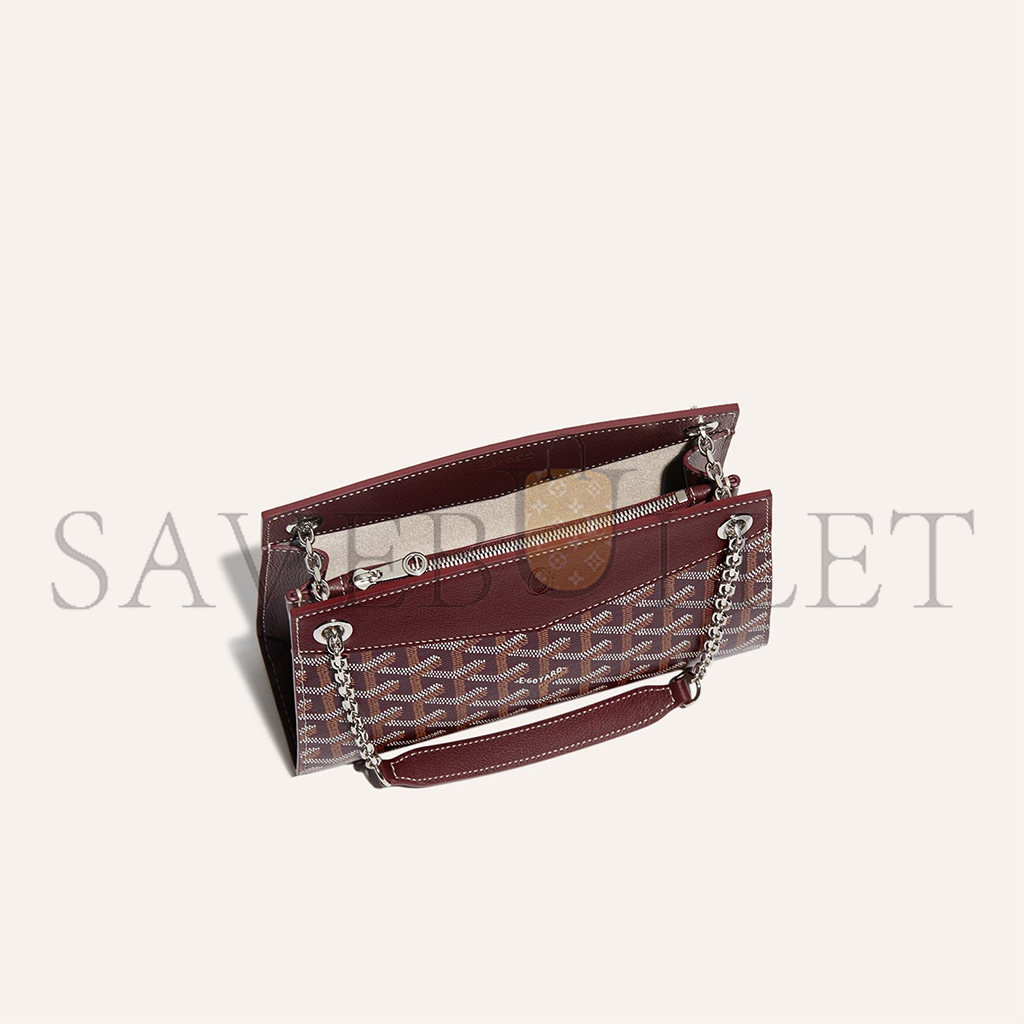 GOYARD ROUETTE STRUCTURÉ MINI BAG ROUETSMINTY33CL33P (20.5*15*6.5cm) GOYARD ROUETTE STRUCTURÉ MINI BAG ROUETSMINTY33CL33P (20.5*15*6.5cm)