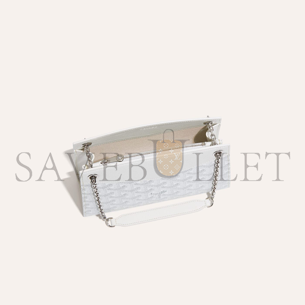 GOYARD ROUETTE STRUCTURÉ MINI BAG ROUETSMINTY50CL50P (20.5*15*6.5cm) GOYARD ROUETTE STRUCTURÉ MINI BAG ROUETSMINTY50CL50P (20.5*15*6.5cm)