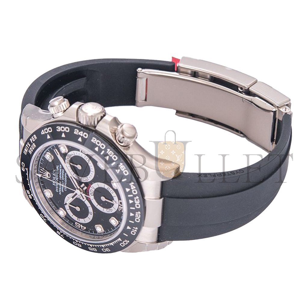 ROLEX DAYTON BLACK DIAL 40MM WATCH 116519LN-0025