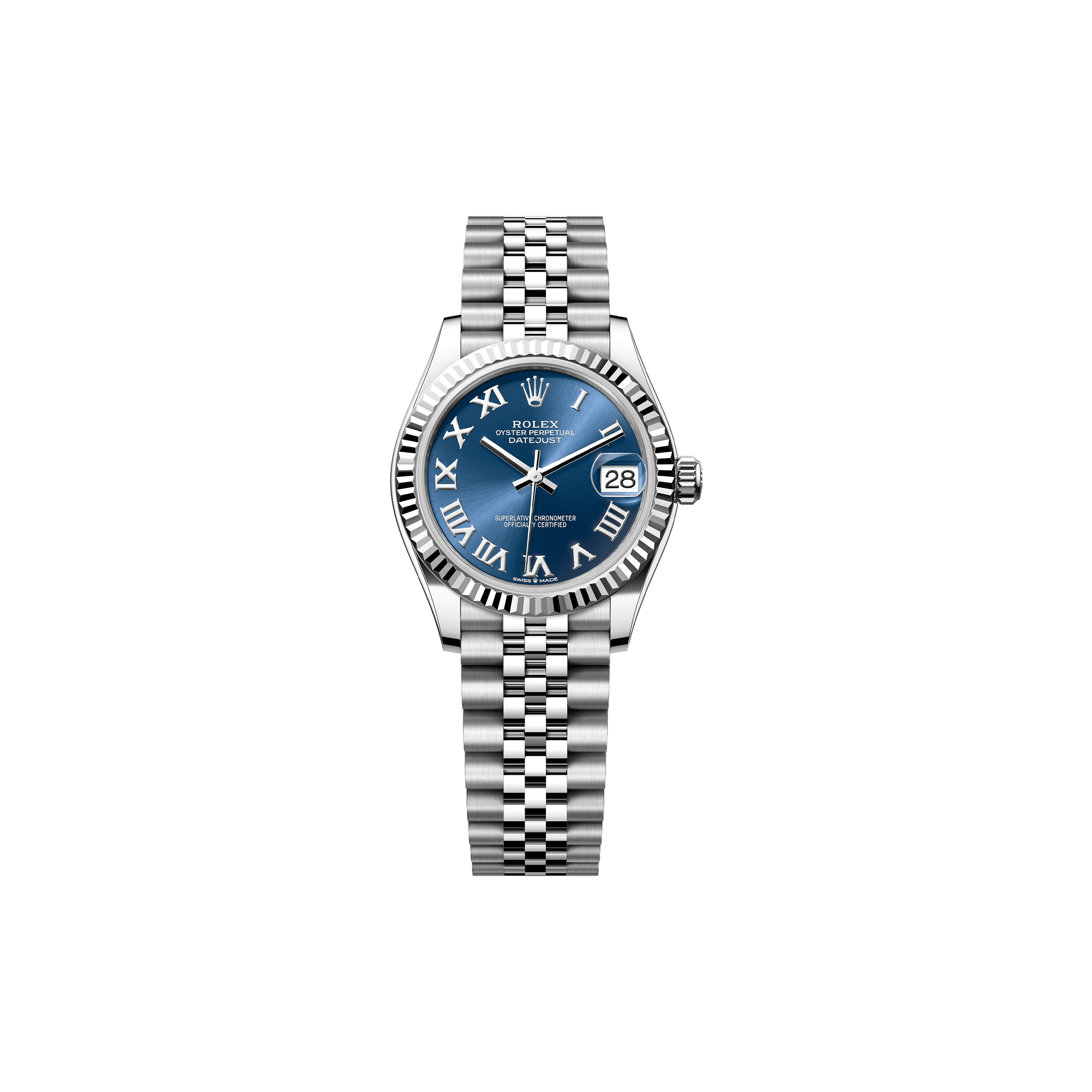 ROLEX DATEJUST 31 OYSTER, 31 MM, OYSTERSTEEL AND WHITE GOLD WATCH 278274 ROLEX DATEJUST 31 OYSTER, 31 MM, OYSTERSTEEL AND WHITE GOLD WATCH 278274