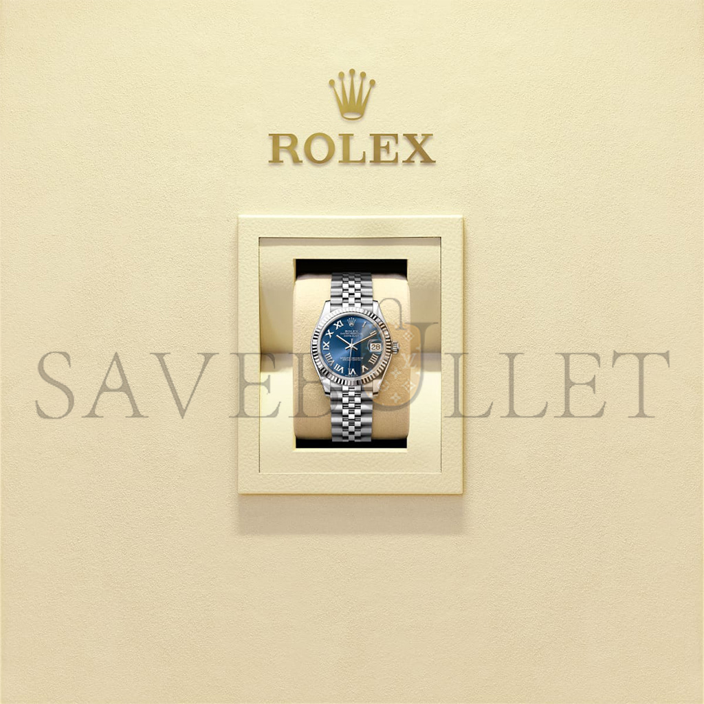 ROLEX DATEJUST 31 OYSTER, 31 MM, OYSTERSTEEL AND WHITE GOLD WATCH 278274 ROLEX DATEJUST 31 OYSTER, 31 MM, OYSTERSTEEL AND WHITE GOLD WATCH 278274