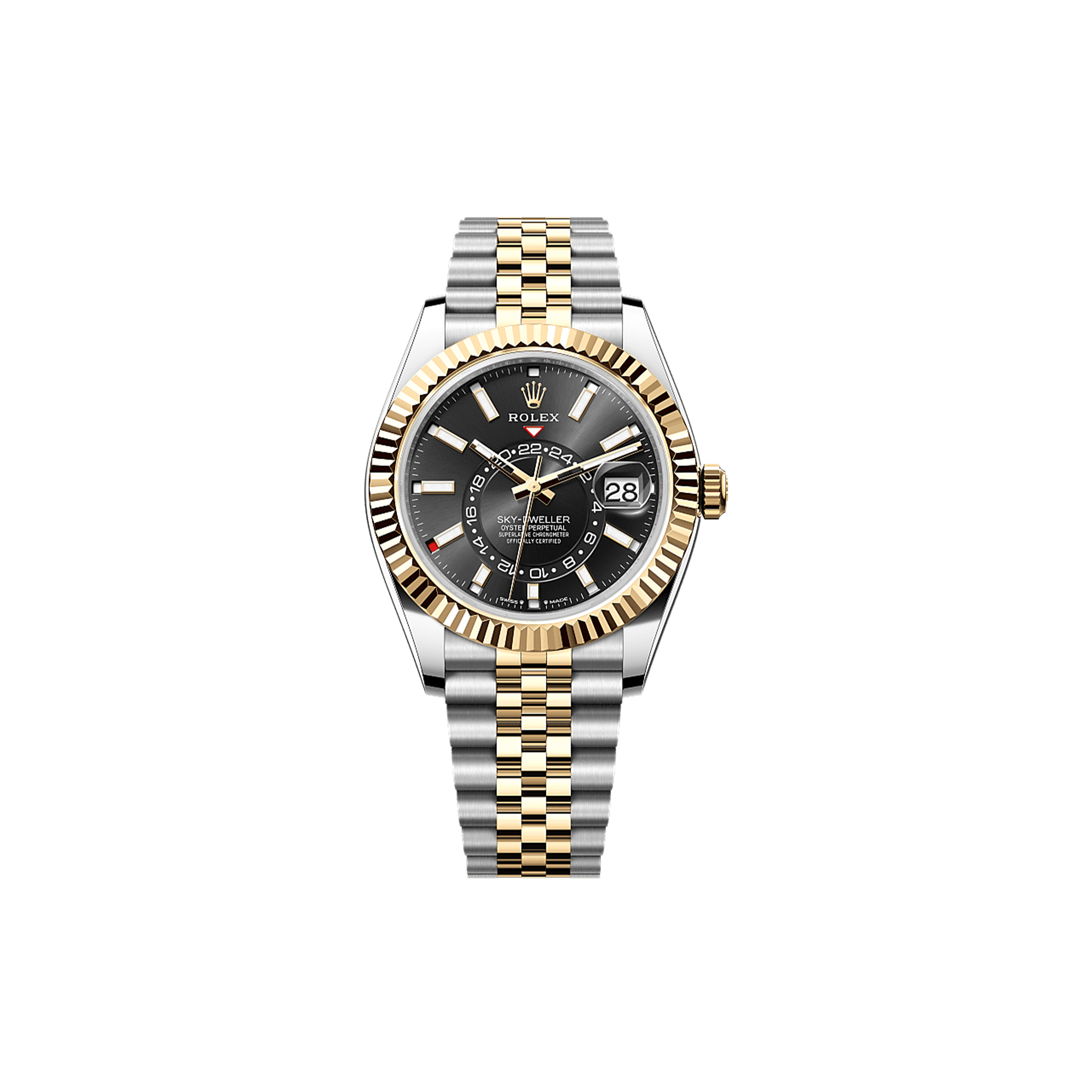 ROLEX SKY-DWELLER OYSTER, 42 MM, OYSTERSTEEL AND YELLOW GOLD WATCH 336933-0004 ROLEX SKY-DWELLER OYSTER, 42 MM, OYSTERSTEEL AND YELLOW GOLD WATCH 336933-0004