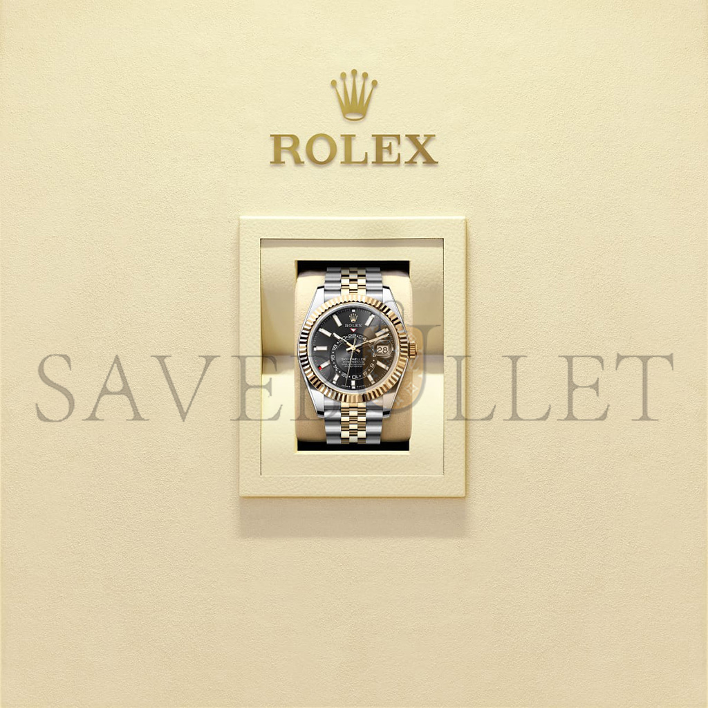 ROLEX SKY-DWELLER OYSTER, 42 MM, OYSTERSTEEL AND YELLOW GOLD WATCH 336933-0004 ROLEX SKY-DWELLER OYSTER, 42 MM, OYSTERSTEEL AND YELLOW GOLD WATCH 336933-0004