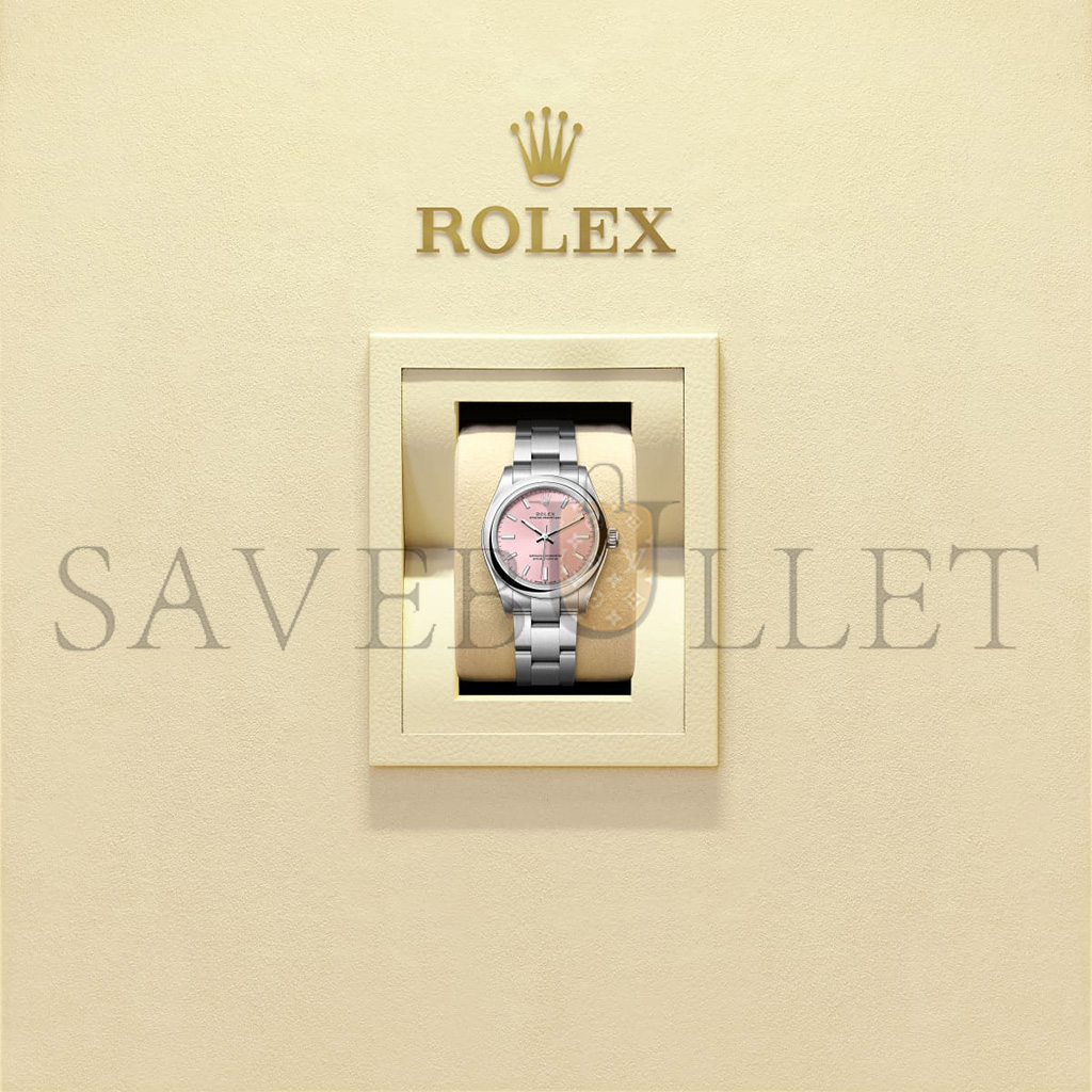 ROLEX OYSTER PERPETUAL 31 OYSTER, 31 MM, OYSTERSTEEL WATCH 277200-0004 ROLEX OYSTER PERPETUAL 31 OYSTER, 31 MM, OYSTERSTEEL WATCH 277200-0004