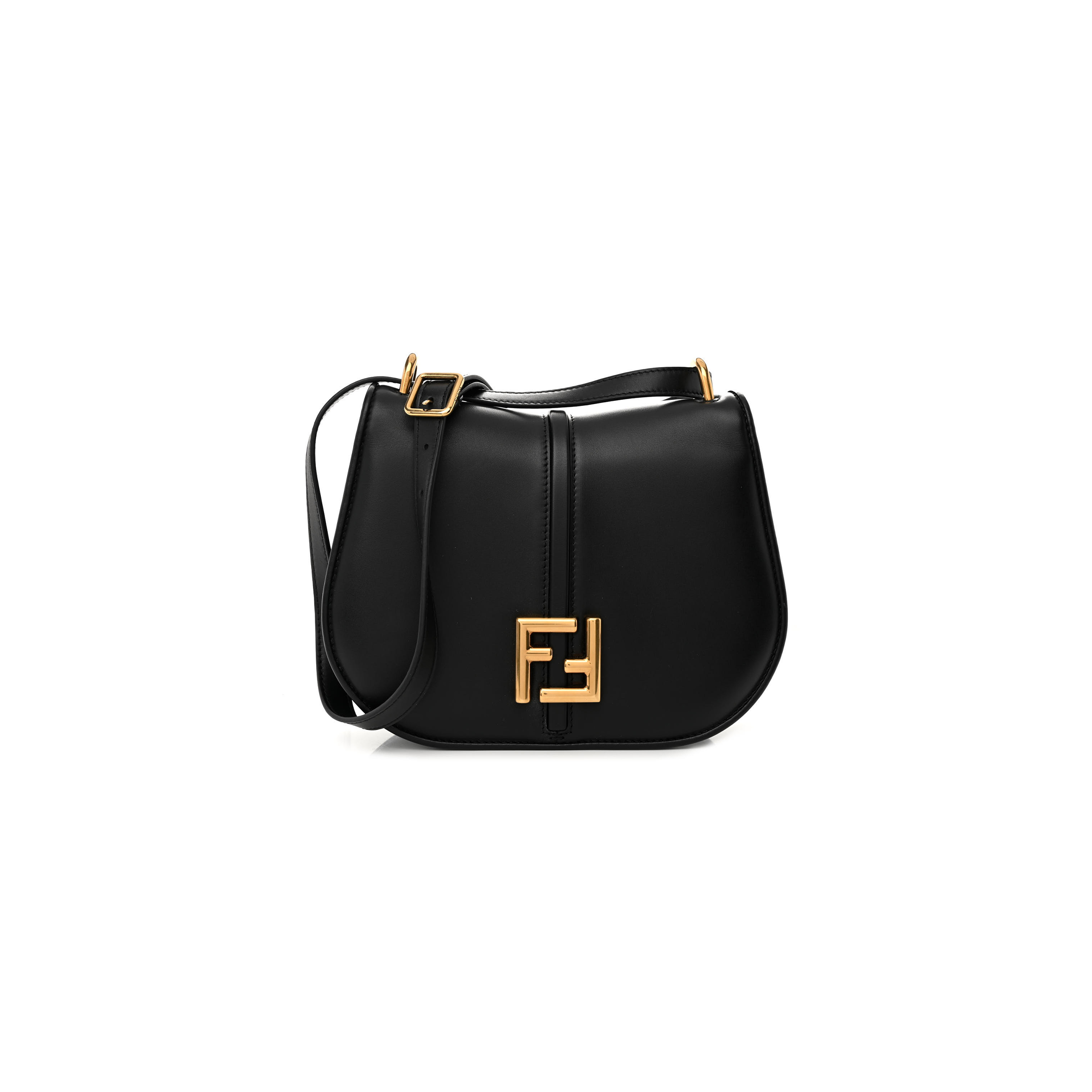 FENDI VITELLO BRENTA CHER MEDIUM FENDI C'MON BLACK (25*18*8cm) FENDI VITELLO BRENTA CHER MEDIUM FENDI C'MON BLACK (25*18*8cm)