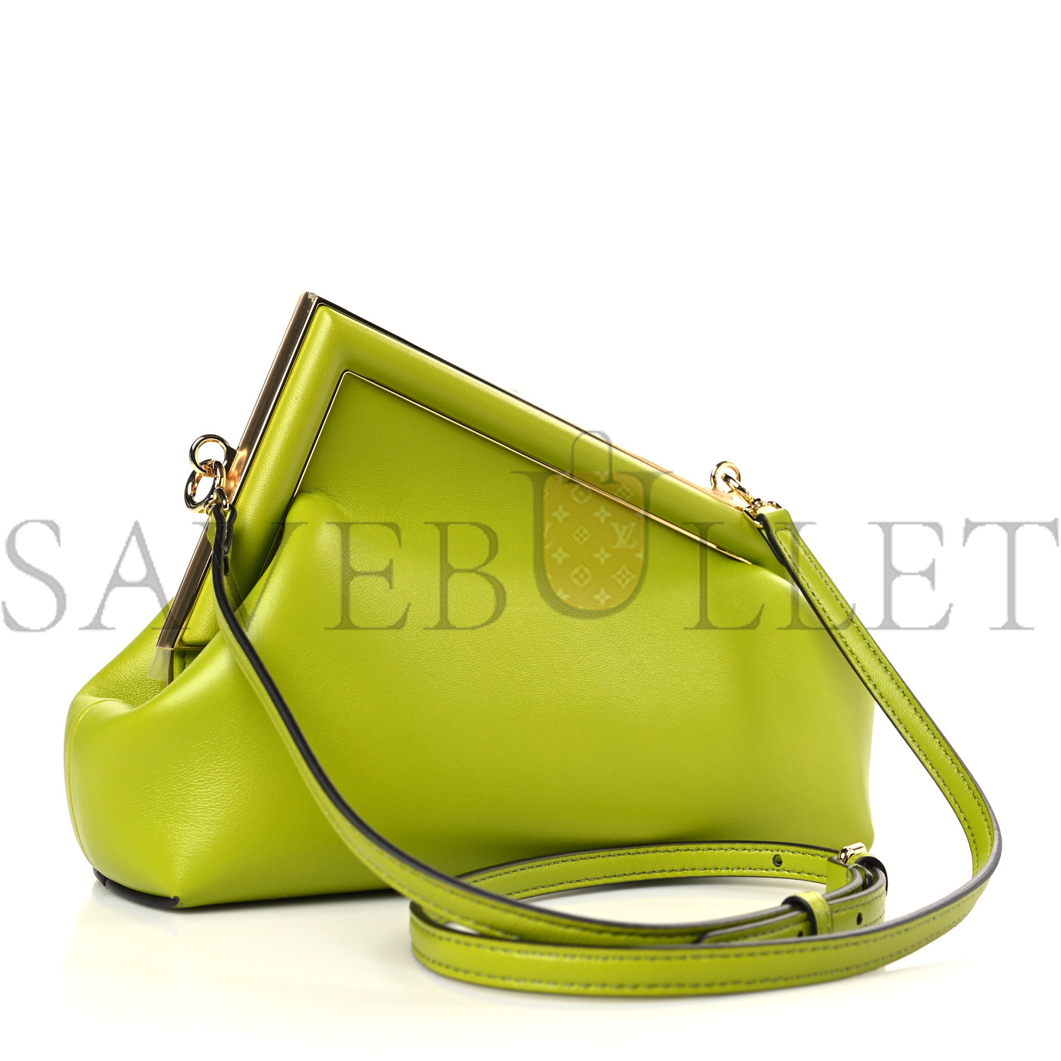 FENDI SHINY NAPPA SMALL FENDI FIRST WASABI (28*20*11cm) FENDI SHINY NAPPA SMALL FENDI FIRST WASABI (28*20*11cm)