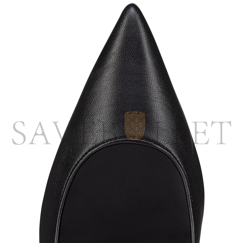 CHRISTIAN LOUBOUTIN SPORTY KATE 100 MM PUMPS-NAPPA LEATHER-BLACK-WOMEN 1250032B439 CHRISTIAN LOUBOUTIN SPORTY KATE 100 MM PUMPS-NAPPA LEATHER-BLACK-WOMEN 1250032B439