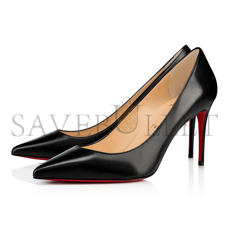 CHRISTIAN LOUBOUTIN KATE 85 MM PUMPS-NAPPA LEATHER-BLACK-WOMEN 3191415BK01 CHRISTIAN LOUBOUTIN KATE 85 MM PUMPS-NAPPA LEATHER-BLACK-WOMEN 3191415BK01