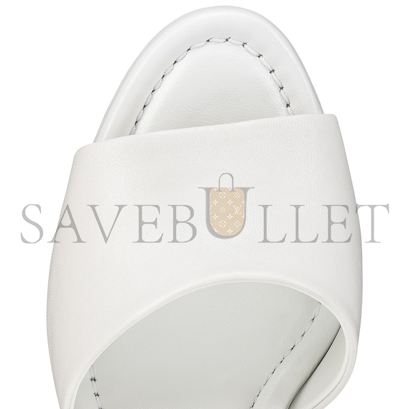 CHRISTIAN LOUBOUTIN JANE MULE 85 MM MULES-NAPPA LEATHER-BIANCO-WOMEN 1240728W302 CHRISTIAN LOUBOUTIN JANE MULE 85 MM MULES-NAPPA LEATHER-BIANCO-WOMEN 1240728W302