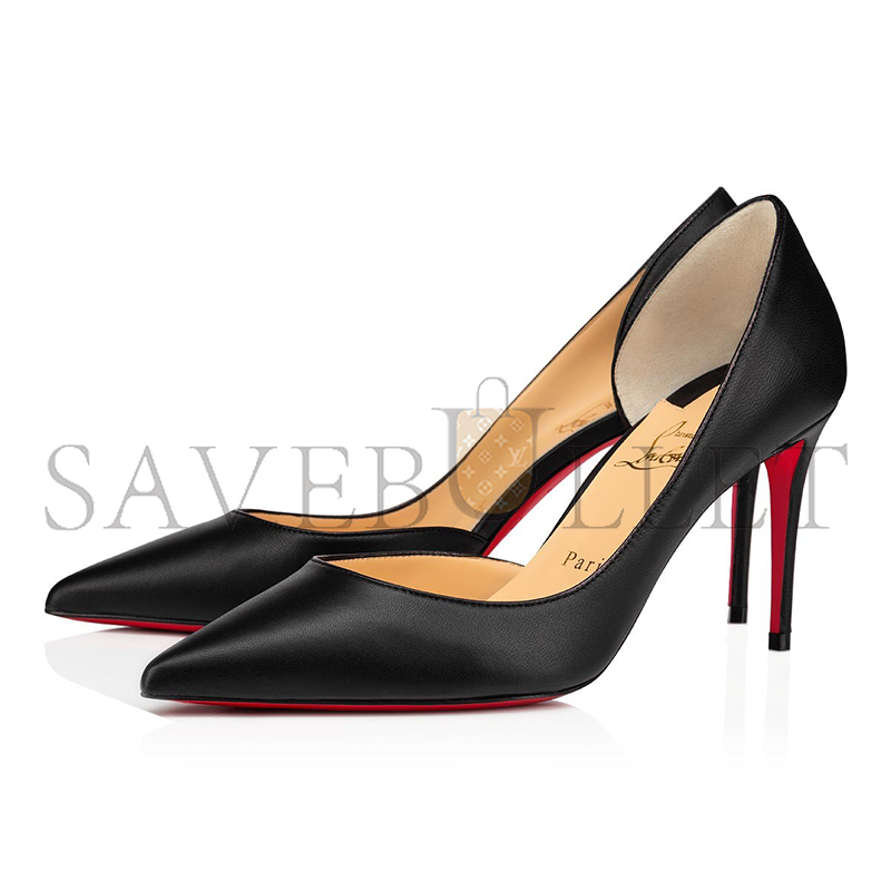 CHRISTIAN LOUBOUTIN IRIZA 85 MM PUMPS-NAPPA LEATHER-BLACK-WOMEN 1210648BK01 CHRISTIAN LOUBOUTIN IRIZA 85 MM PUMPS-NAPPA LEATHER-BLACK-WOMEN 1210648BK01