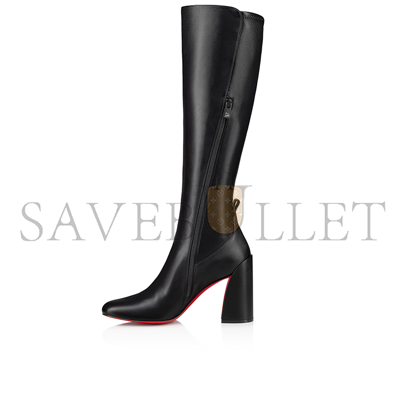 CHRISTIAN LOUBOUTIN JANE BOTTA 85 MM BOOTS-CALF LEATHER AND NAPPA LEATHER-BLACK-WOMEN 3240786BK01 CHRISTIAN LOUBOUTIN JANE BOTTA 85 MM BOOTS-CALF LEATHER AND NAPPA LEATHER-BLACK-WOMEN 3240786BK01