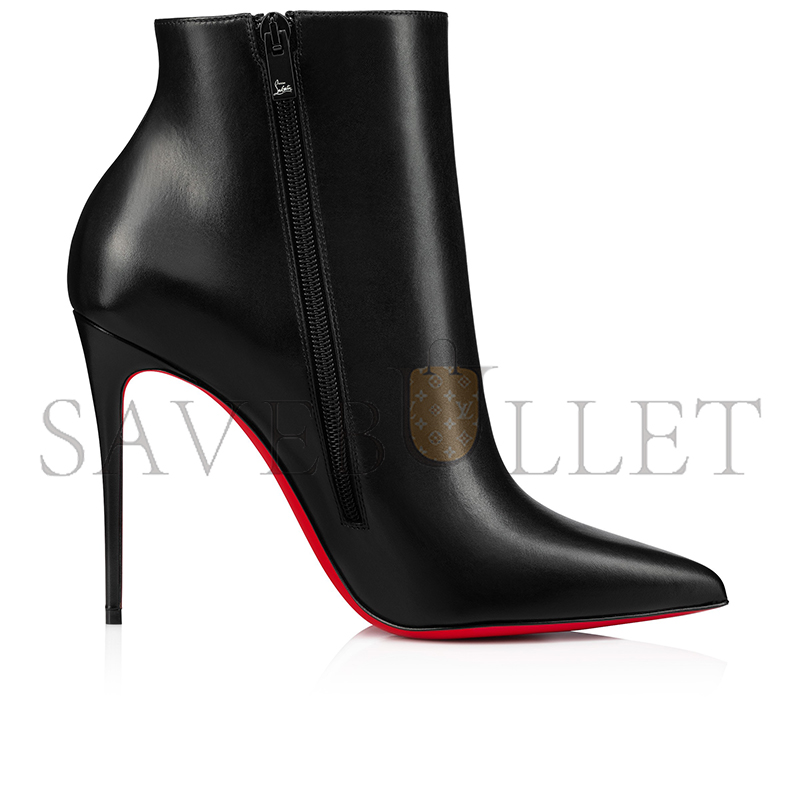 CHRISTIAN LOUBOUTIN SO KATE BOOTY 100 MM LOW BOOTS-CALF LEATHER-BLACK-WOMEN 1140505BK01 CHRISTIAN LOUBOUTIN SO KATE BOOTY 100 MM LOW BOOTS-CALF LEATHER-BLACK-WOMEN 1140505BK01