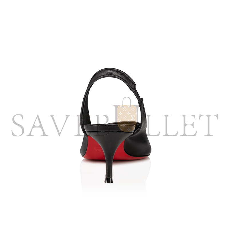 CHRISTIAN LOUBOUTIN SPORTY KATE SLING55 MM SLINGBACK PUMPS-NAPPA LEATHER-BLACK-WOMEN 3240004B439 CHRISTIAN LOUBOUTIN SPORTY KATE SLING55 MM SLINGBACK PUMPS-NAPPA LEATHER-BLACK-WOMEN 3240004B439