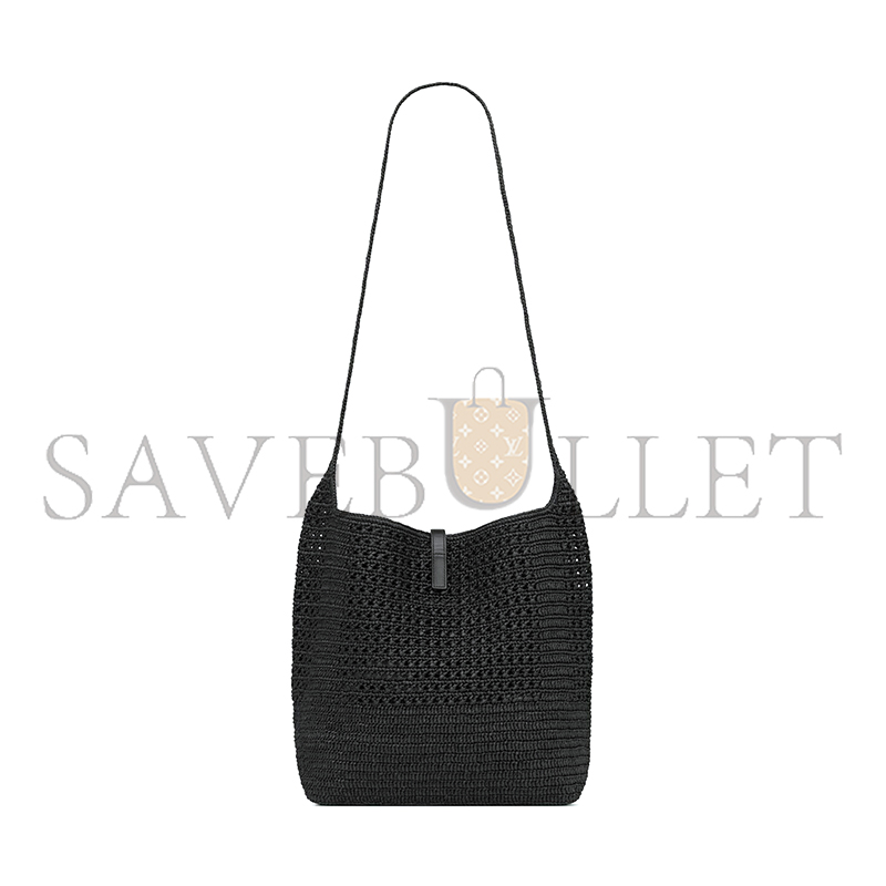 YSL LE 5 À 7 MEDIUM CROCHETED RAFFIA TOTE 778827GAAEN1000 (39*32*15cm) YSL LE 5 À 7 MEDIUM CROCHETED RAFFIA TOTE 778827GAAEN1000 (39*32*15cm)