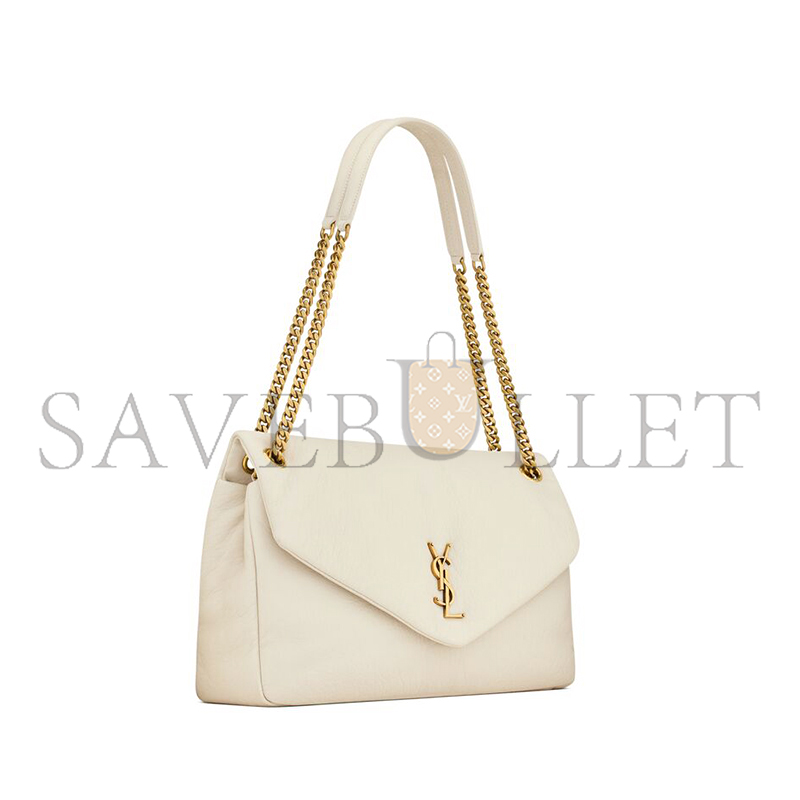 YSL CALYPSO LARGE IN GRAINED LAMBSKIN 777399AACYT9207 (28*22*12cm) YSL CALYPSO LARGE IN GRAINED LAMBSKIN 777399AACYT9207 (28*22*12cm)