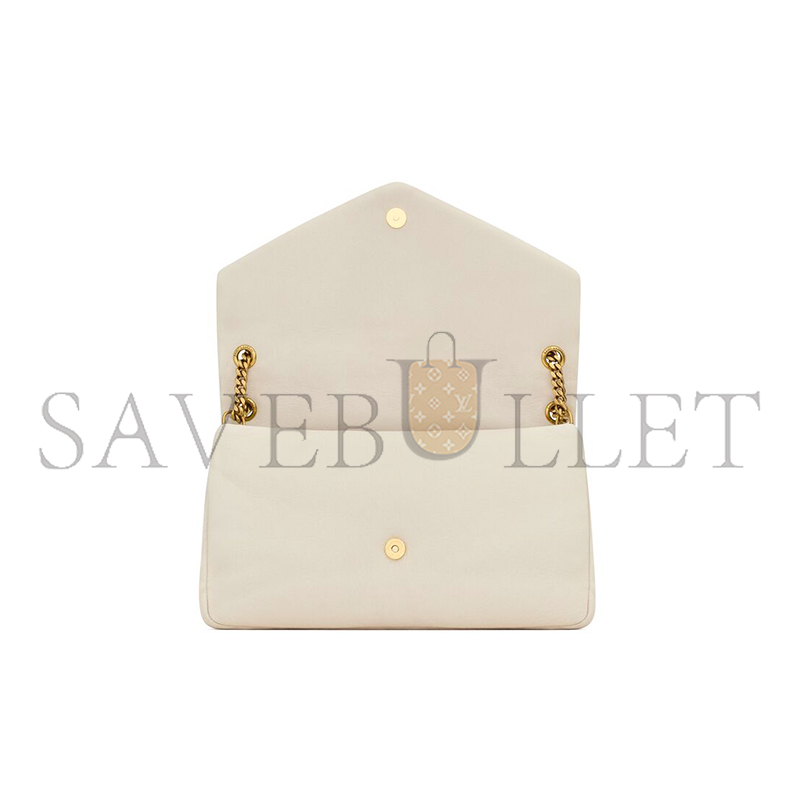 YSL CALYPSO LARGE IN GRAINED LAMBSKIN 777399AACYT9207 (28*22*12cm) YSL CALYPSO LARGE IN GRAINED LAMBSKIN 777399AACYT9207 (28*22*12cm)