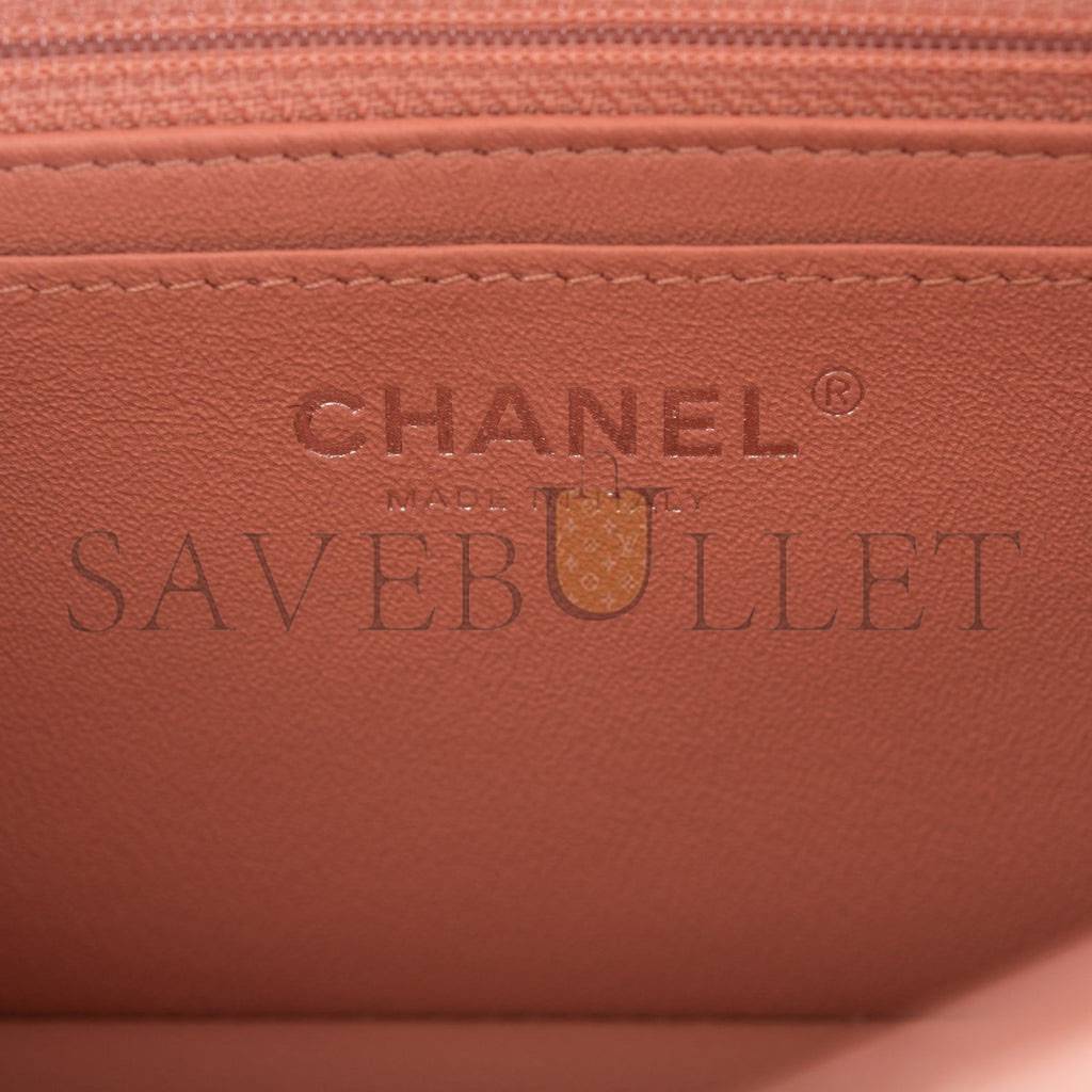 CHANEL MINI RECTANGULAR FLAP BAG ROSE LAMBSKIN SILVER HARDWARE (20*13*6cm) CHANEL MINI RECTANGULAR FLAP BAG ROSE LAMBSKIN SILVER HARDWARE (20*13*6cm)