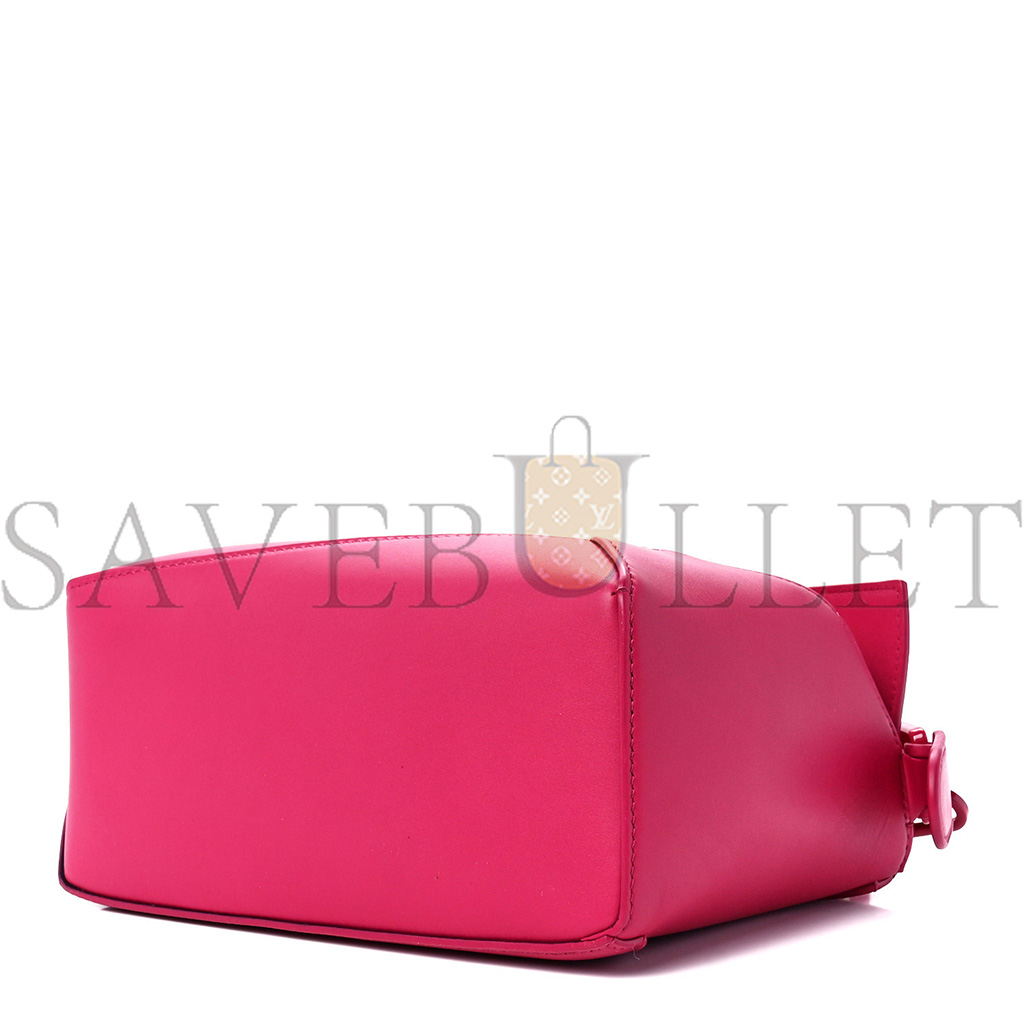 LOEWE SATIN CALFSKIN MONOCHROME SMALL PUZZLE EDGE BAG RUBY RED GLAZE (24*16.5*10.5cm) LOEWE SATIN CALFSKIN MONOCHROME SMALL PUZZLE EDGE BAG RUBY RED GLAZE (24*16.5*10.5cm)