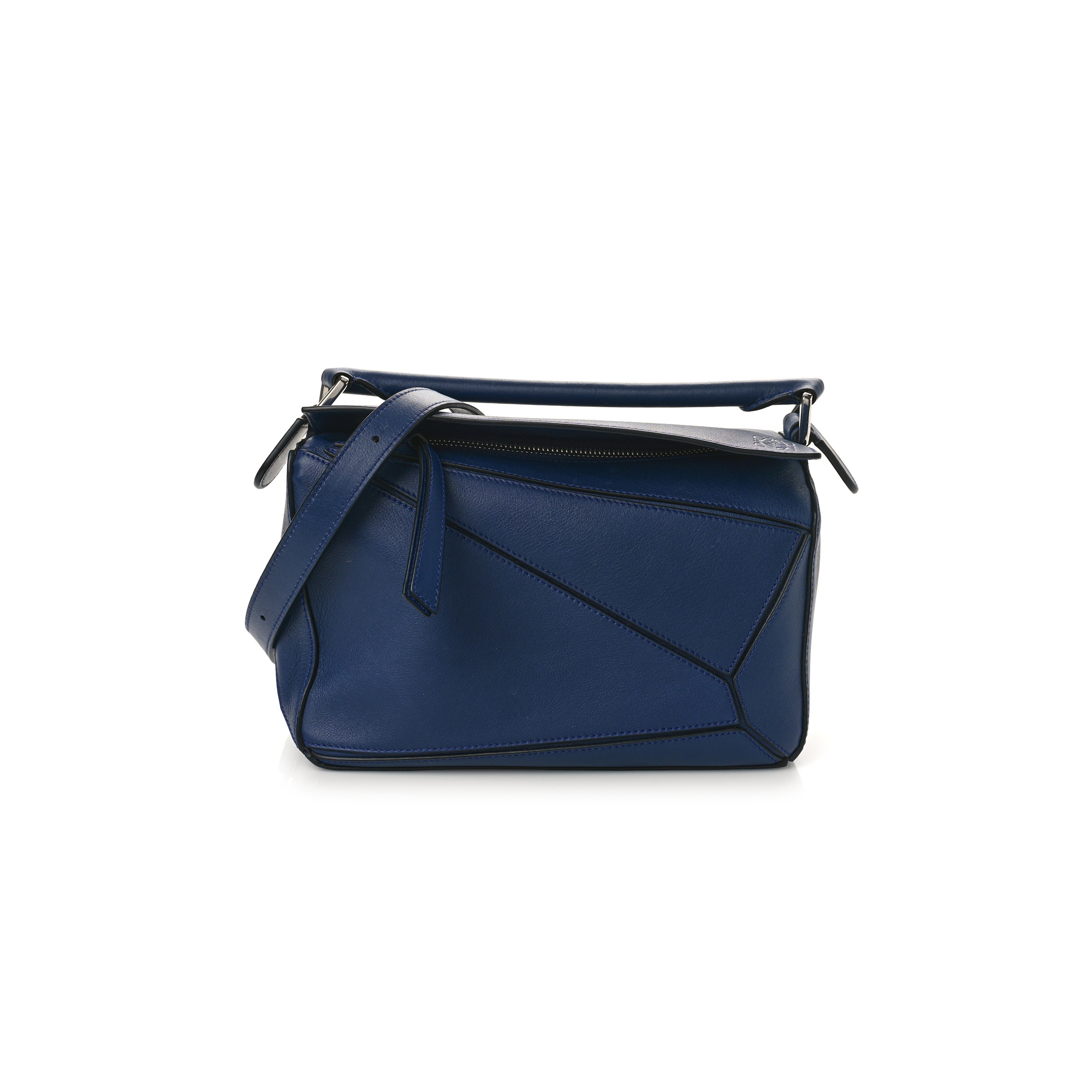 LOEWE CALFSKIN SMALL PUZZLE BAG MARINE (24*16.5*10.5cm) LOEWE CALFSKIN SMALL PUZZLE BAG MARINE (24*16.5*10.5cm)