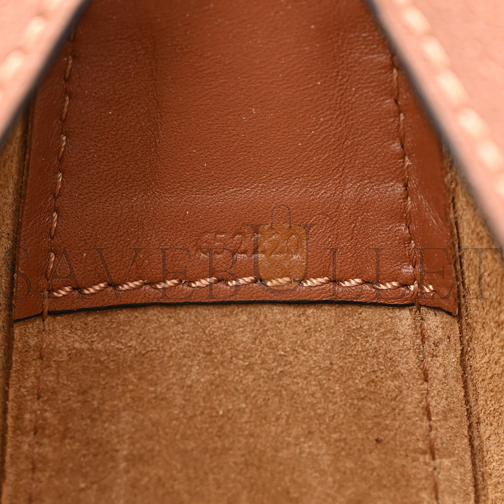 LOEWE SATIN CALFSKIN JACQUARD LUNA BAG PECAN (28*14*6cm) LOEWE SATIN CALFSKIN JACQUARD LUNA BAG PECAN (28*14*6cm)